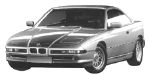 BMW E31 C3864 Fault Code